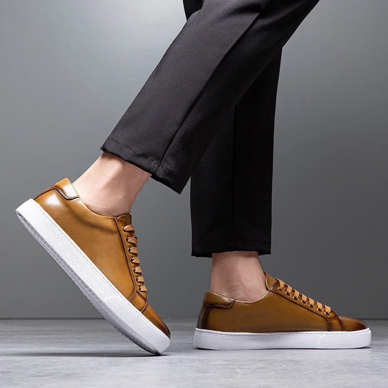 Sneakers in Pelle da Uomo